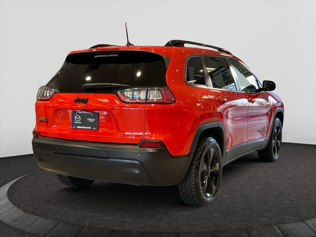 used 2021 Jeep Cherokee car, priced at $17,900