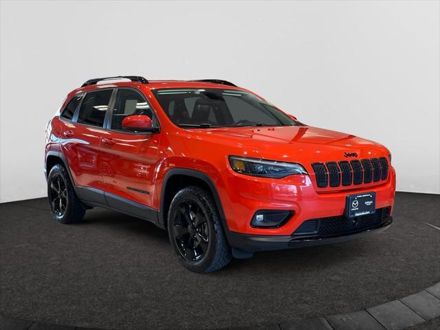 used 2021 Jeep Cherokee car, priced at $17,900