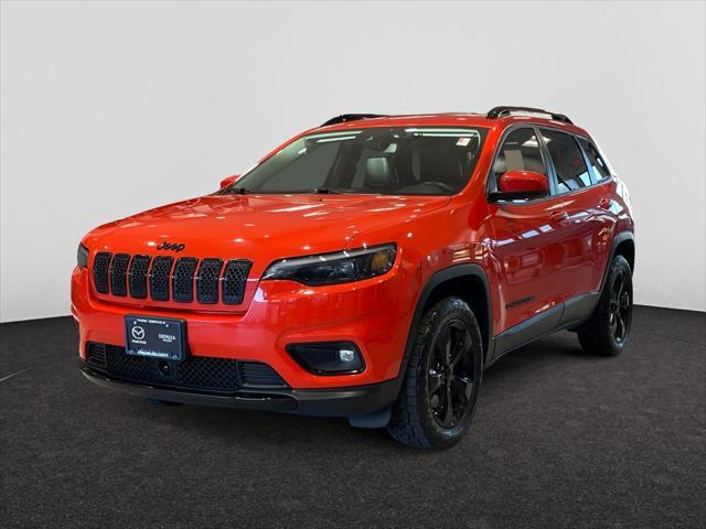 used 2021 Jeep Cherokee car, priced at $19,900