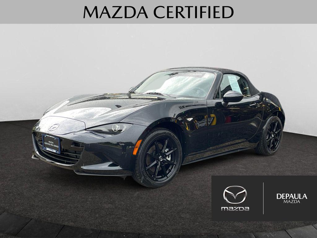 used 2024 Mazda MX-5 Miata car, priced at $28,750