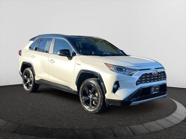 used 2021 Toyota RAV4 Hybrid car, priced at $30,900