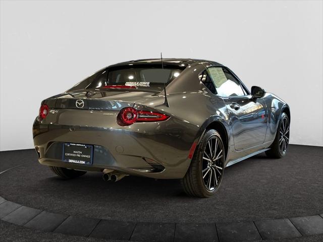 used 2024 Mazda MX-5 Miata RF car, priced at $34,900