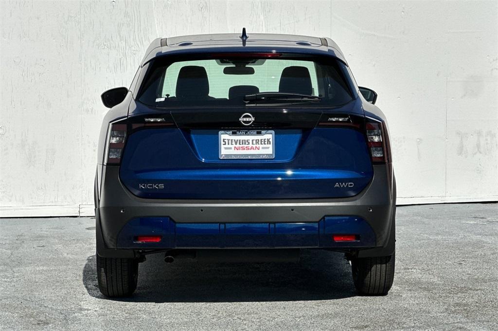new 2025 Nissan Kicks car, priced at $25,180