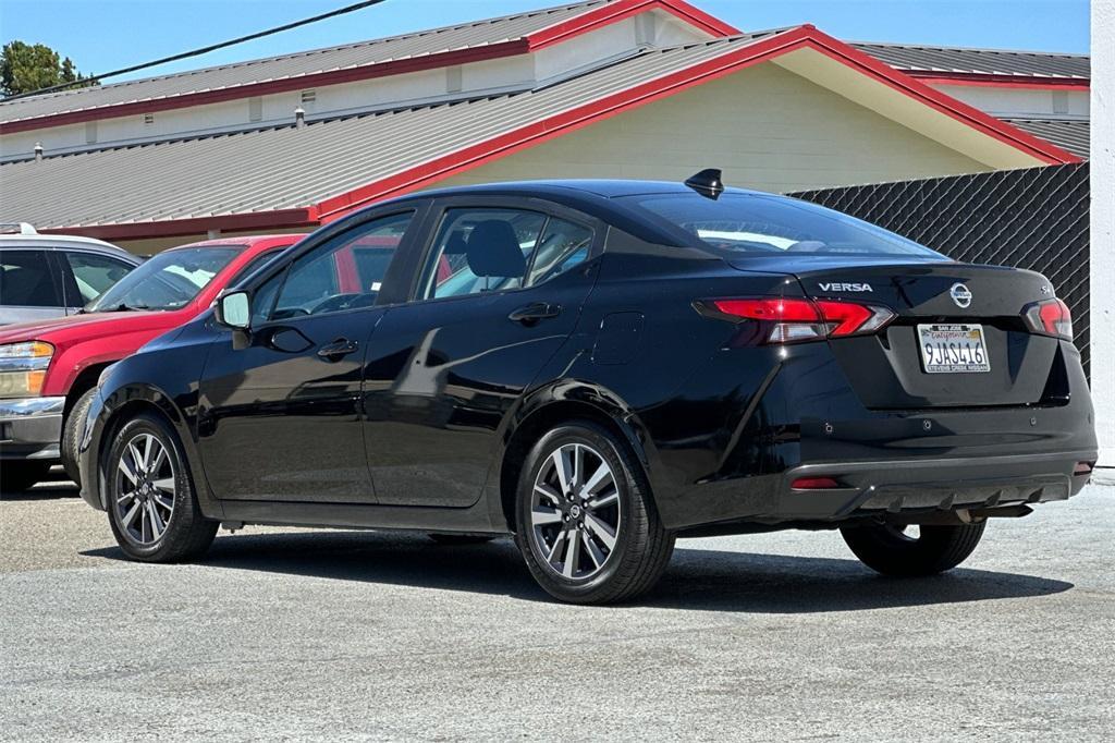 used 2021 Nissan Versa car, priced at $13,999