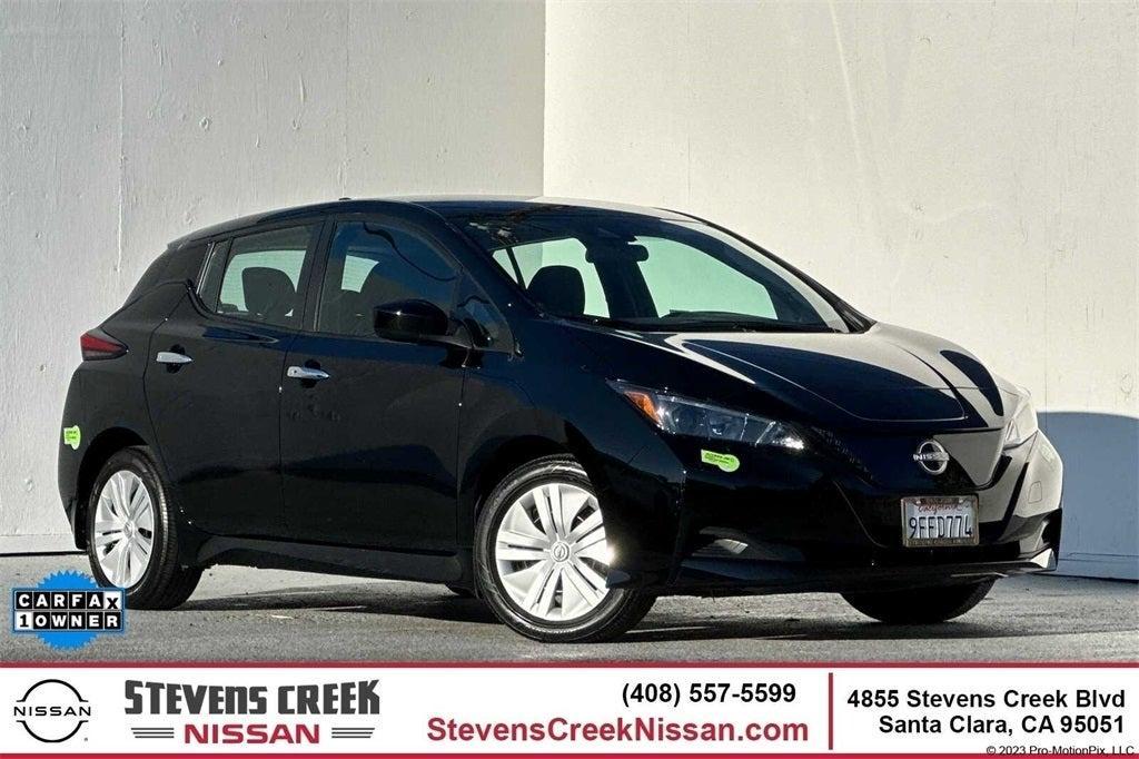 used 2023 Nissan Leaf car, priced at $16,988