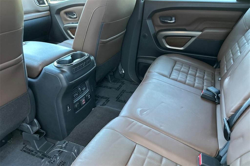 used 2021 Nissan Titan car, priced at $43,999