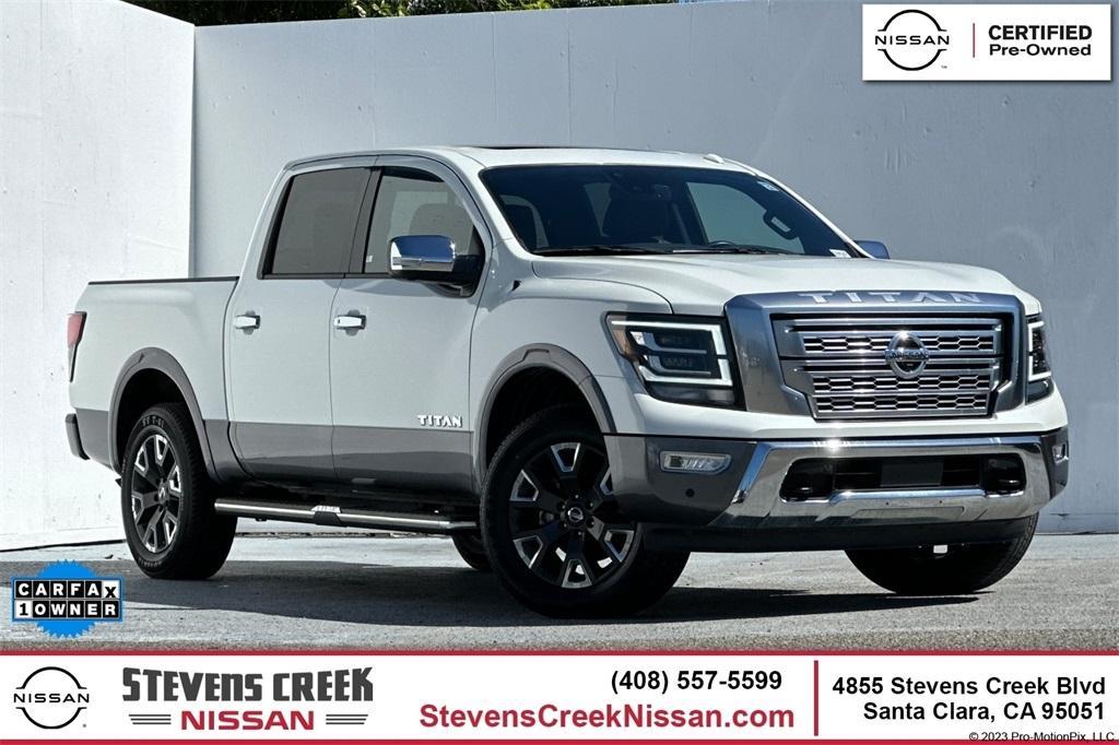 used 2021 Nissan Titan car, priced at $43,888
