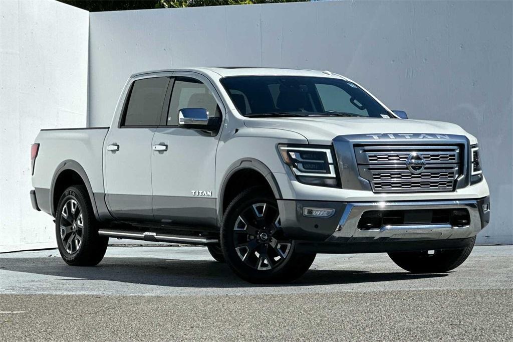 used 2021 Nissan Titan car, priced at $43,999