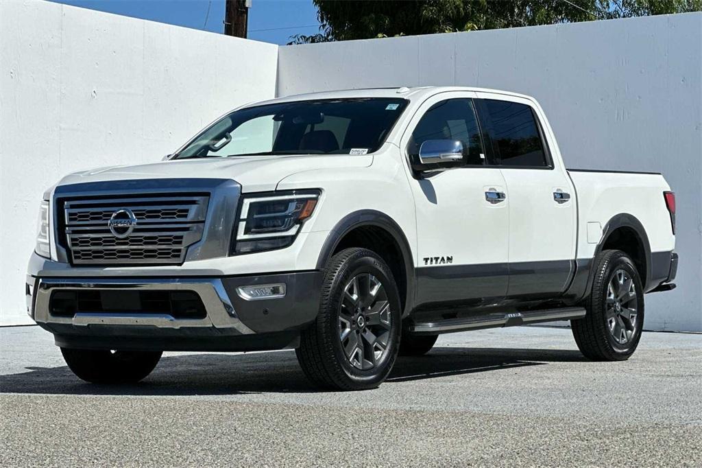 used 2021 Nissan Titan car, priced at $43,999
