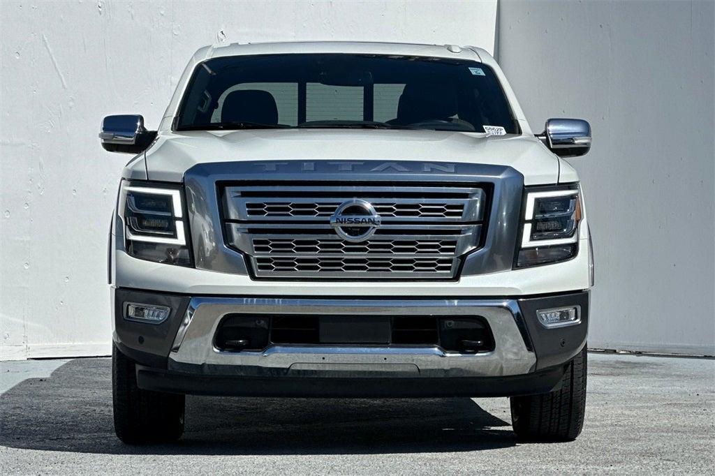 used 2021 Nissan Titan car, priced at $39,999