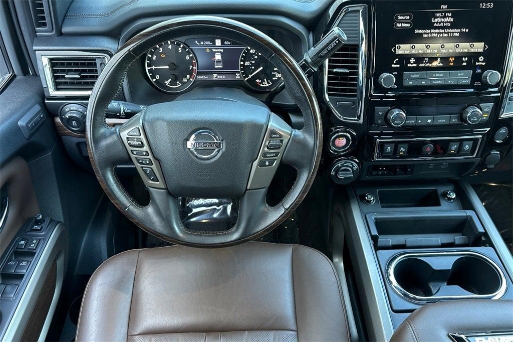 used 2021 Nissan Titan car, priced at $39,999
