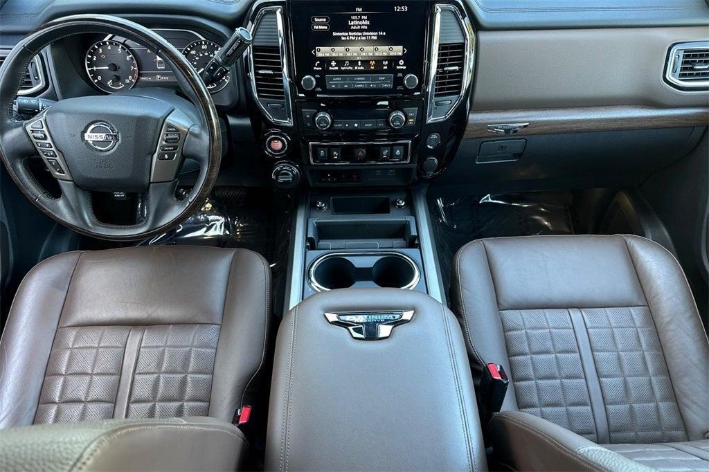 used 2021 Nissan Titan car, priced at $39,999
