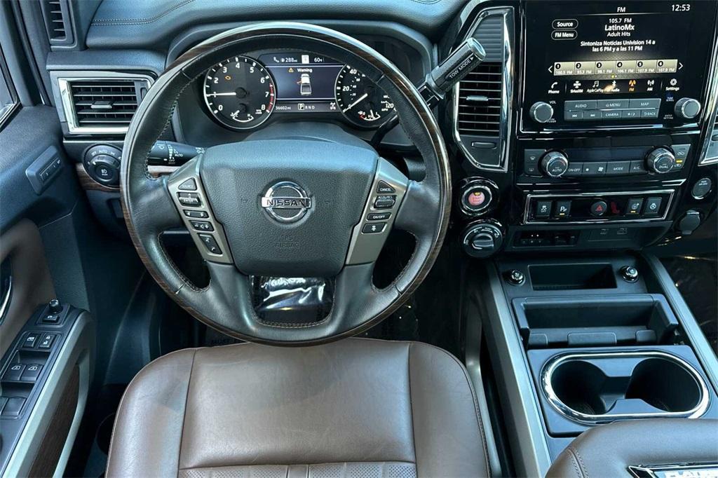 used 2021 Nissan Titan car, priced at $43,999