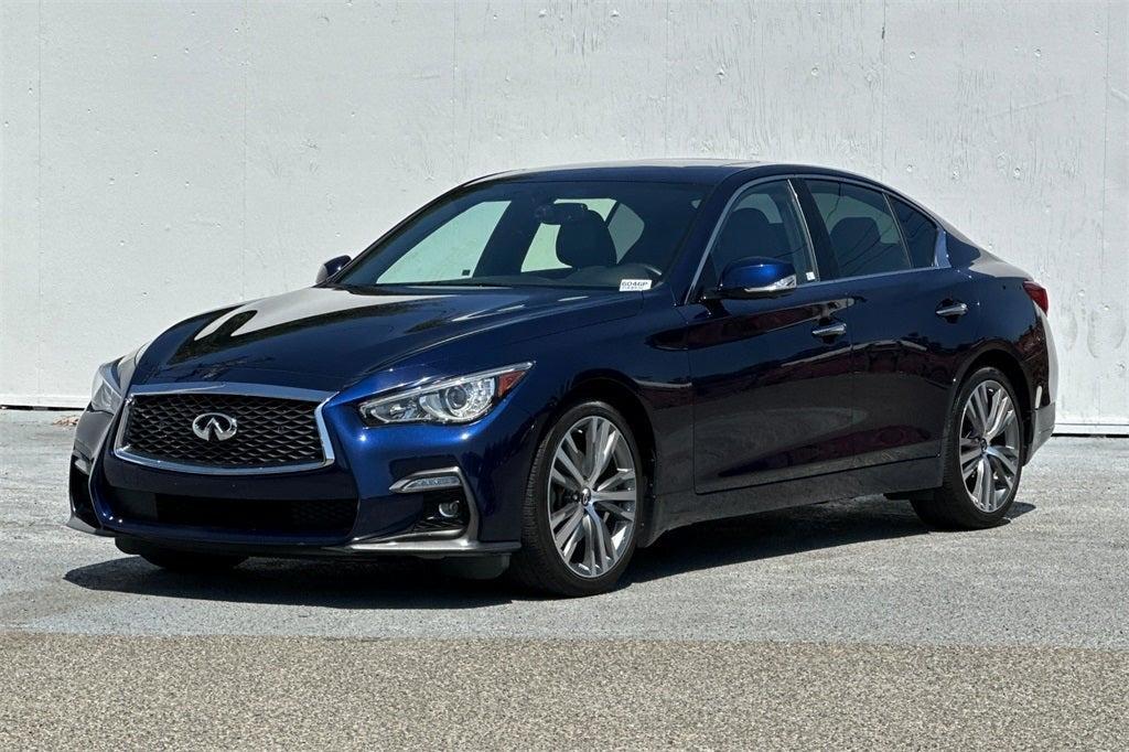 used 2022 INFINITI Q50 car, priced at $38,888
