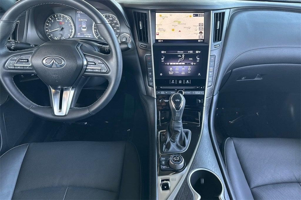 used 2022 INFINITI Q50 car, priced at $38,888