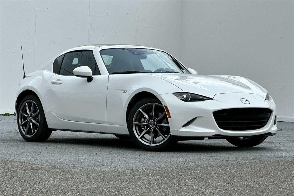 used 2021 Mazda MX-5 Miata RF car, priced at $26,999