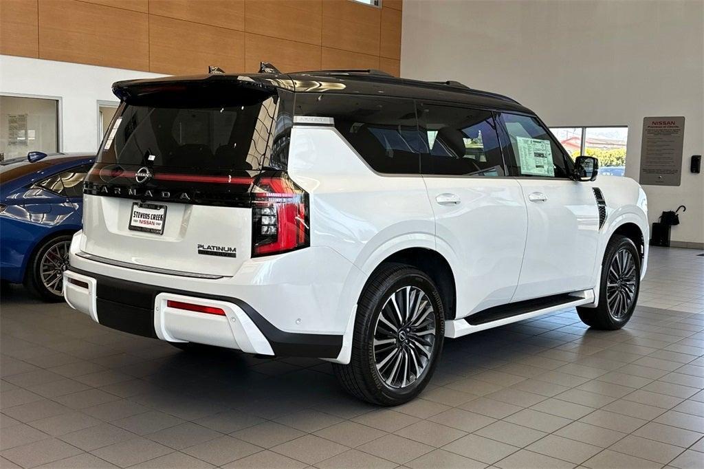 new 2025 Nissan Armada car, priced at $90,450