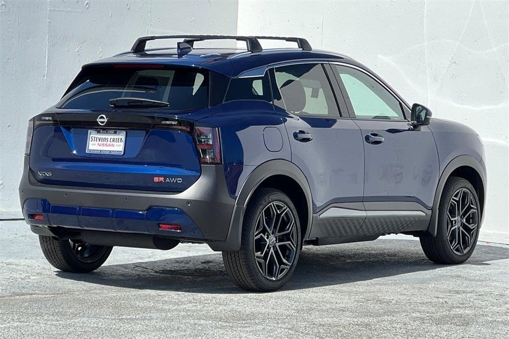 new 2025 Nissan Kicks car, priced at $32,535