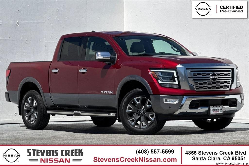 used 2024 Nissan Titan car, priced at $53,888