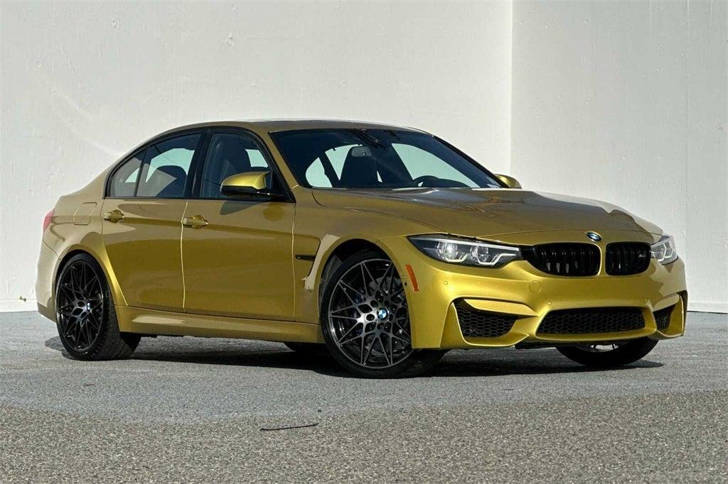 used 2018 BMW M3 car, priced at $59,899