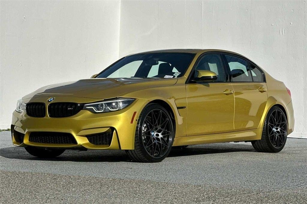 used 2018 BMW M3 car, priced at $59,899