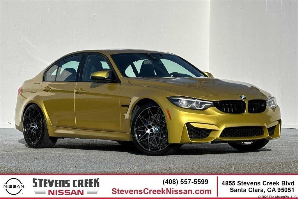 used 2018 BMW M3 car, priced at $59,899