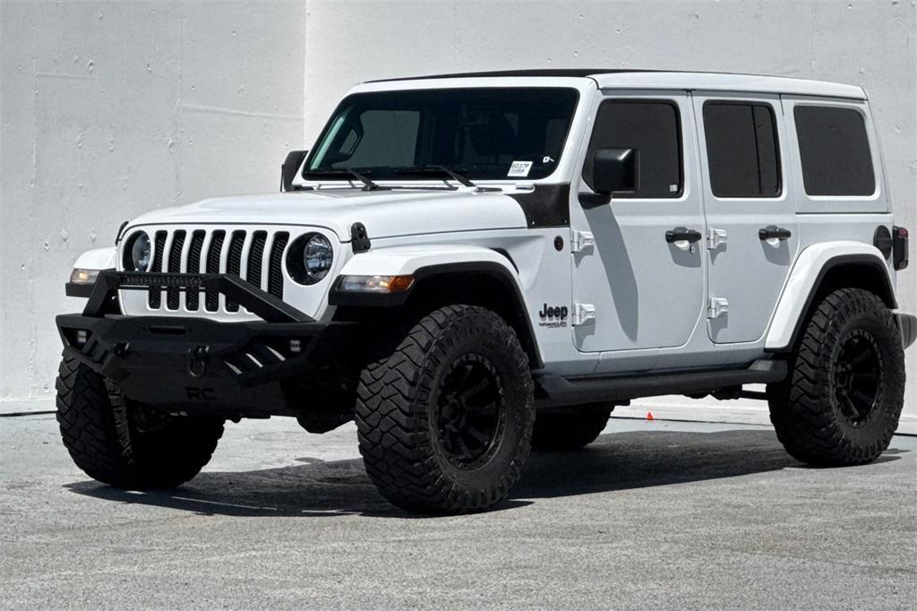 used 2021 Jeep Wrangler Unlimited car, priced at $37,999