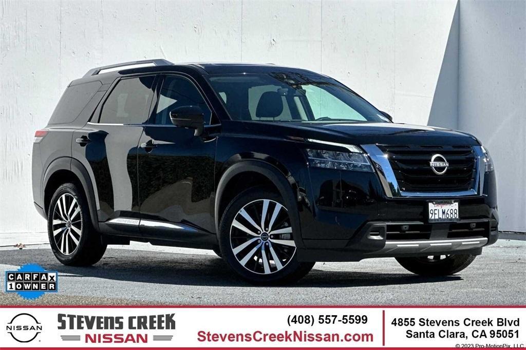 used 2023 Nissan Pathfinder car, priced at $35,999