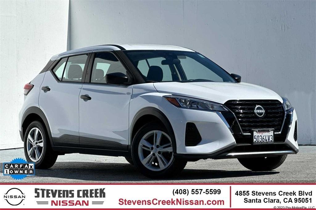 used 2023 Nissan Kicks car, priced at $18,787