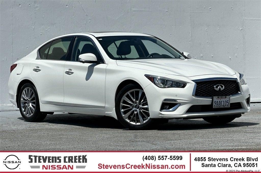 used 2022 INFINITI Q50 car, priced at $31,999