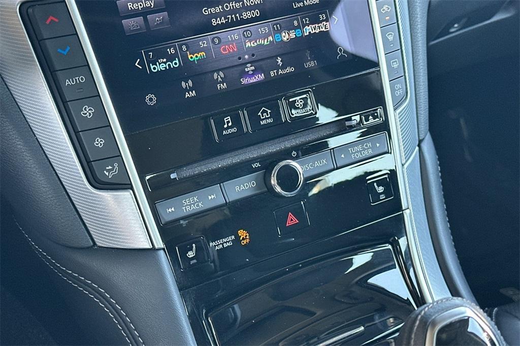 used 2022 INFINITI Q50 car, priced at $32,888