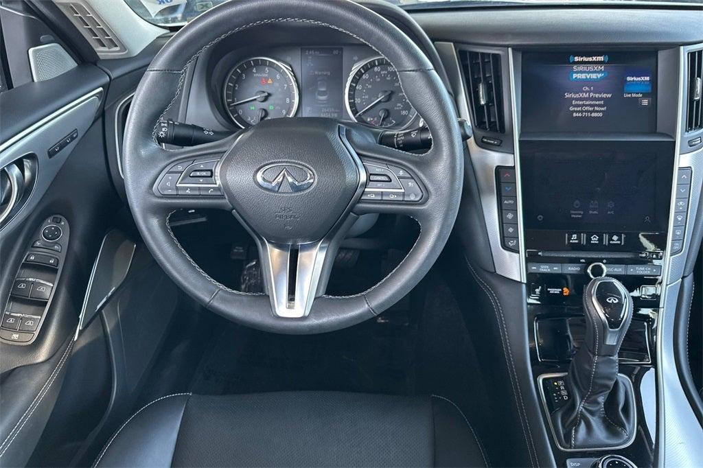 used 2022 INFINITI Q50 car, priced at $31,999