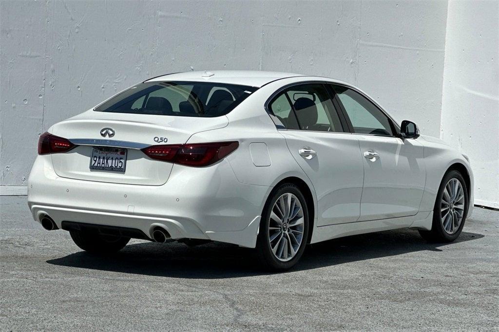 used 2022 INFINITI Q50 car, priced at $31,999