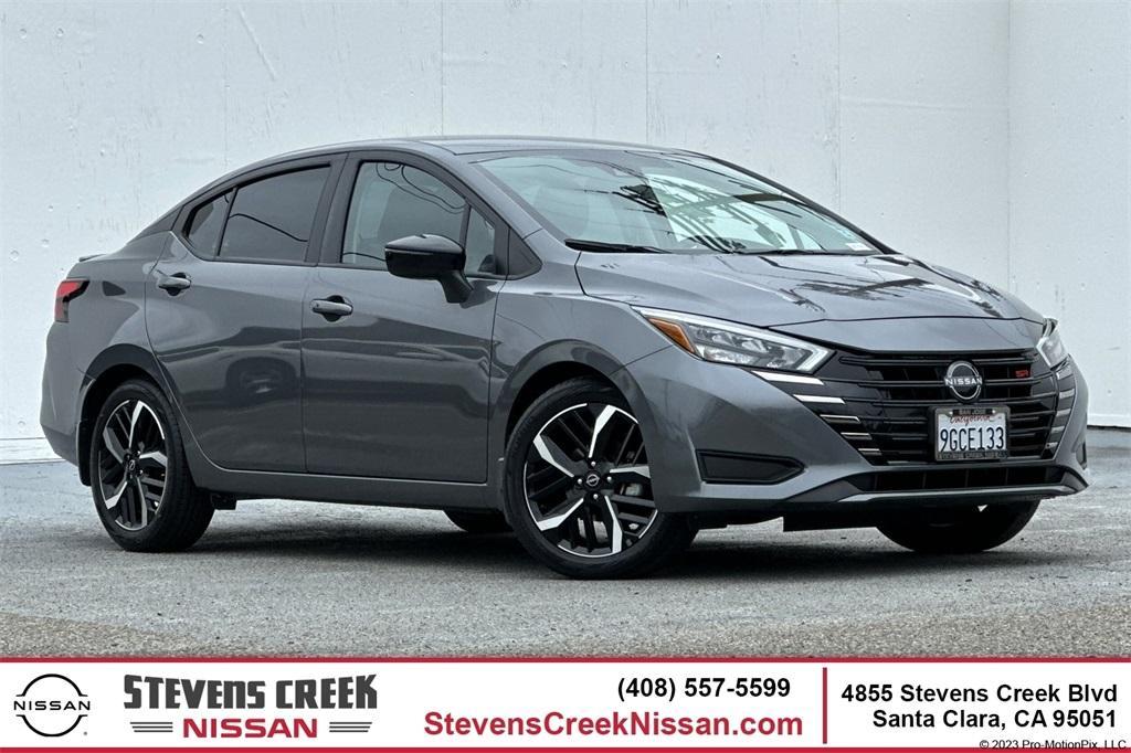 used 2023 Nissan Versa car, priced at $17,999