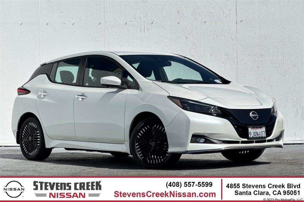 used 2023 Nissan Leaf car, priced at $19,999