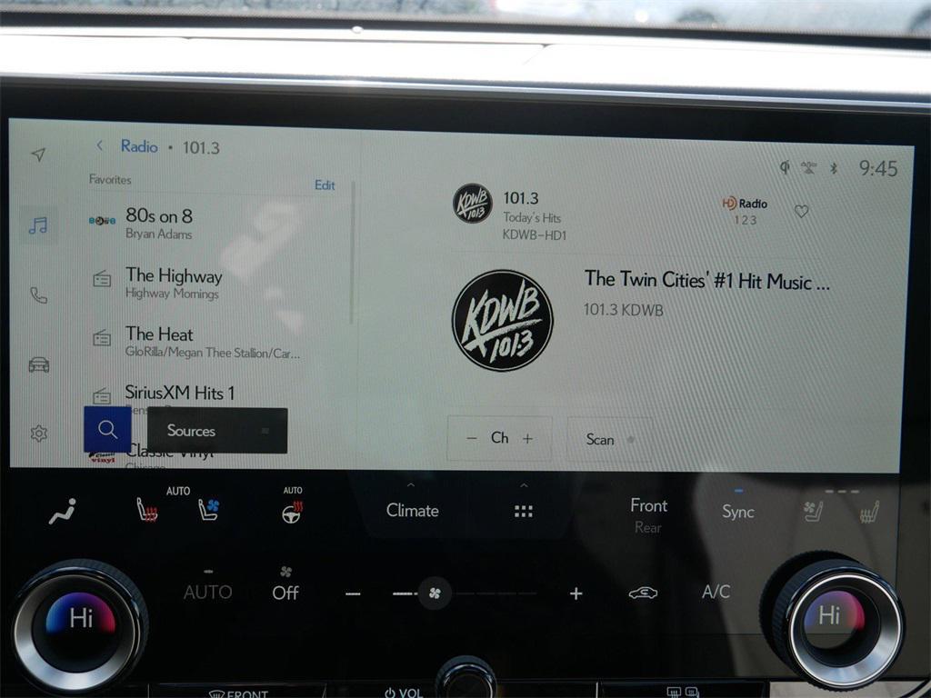 new 2025 Lexus TX 350 car, priced at $70,416