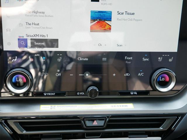 new 2025 Lexus TX 350 car, priced at $70,944