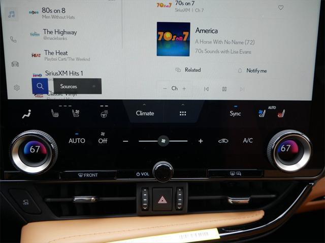 new 2025 Lexus NX 350 car, priced at $51,016
