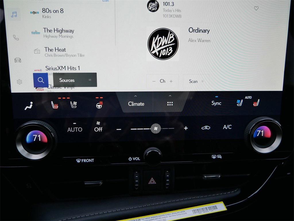 new 2026 Lexus NX 350 car, priced at $53,694