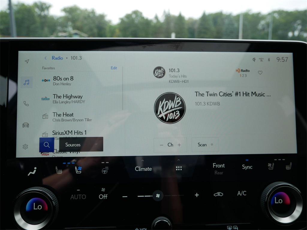 new 2025 Lexus TX 350 car, priced at $72,244