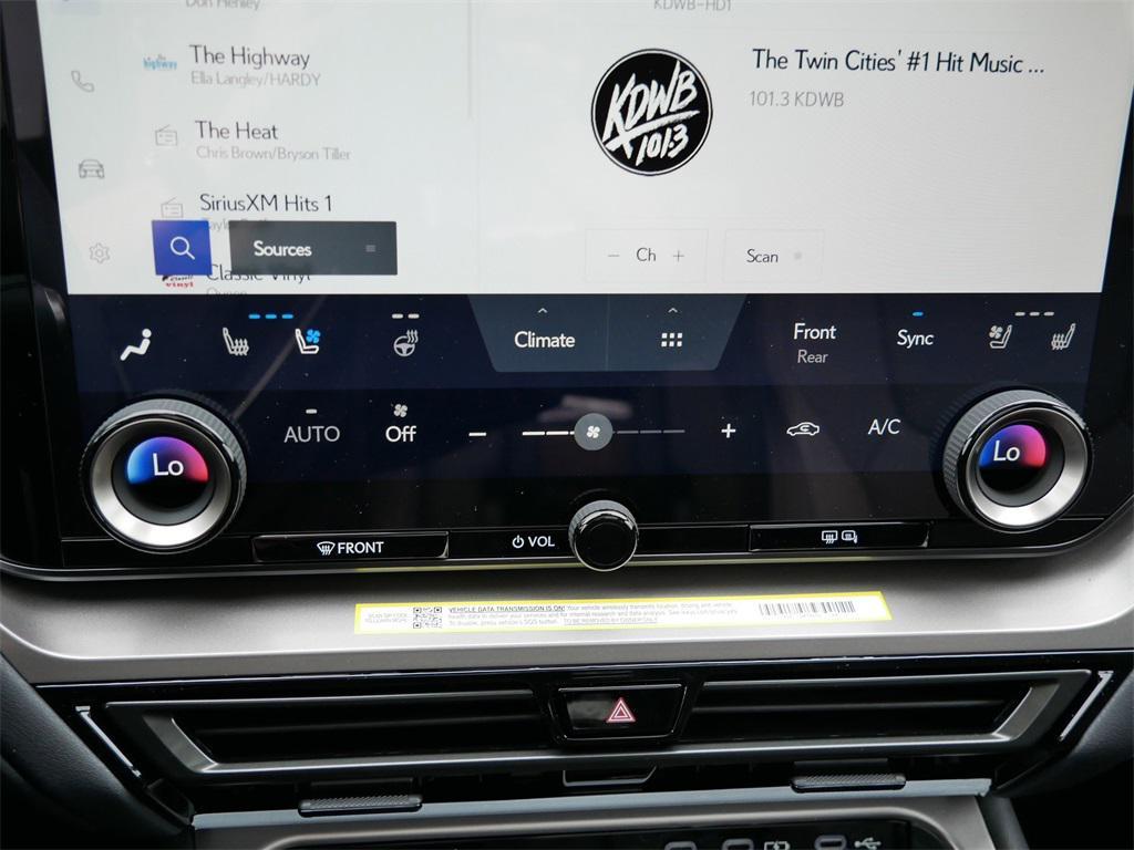 new 2025 Lexus TX 350 car, priced at $72,244