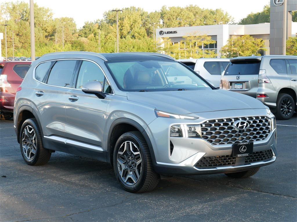 used 2022 Hyundai Santa Fe car, priced at $23,499