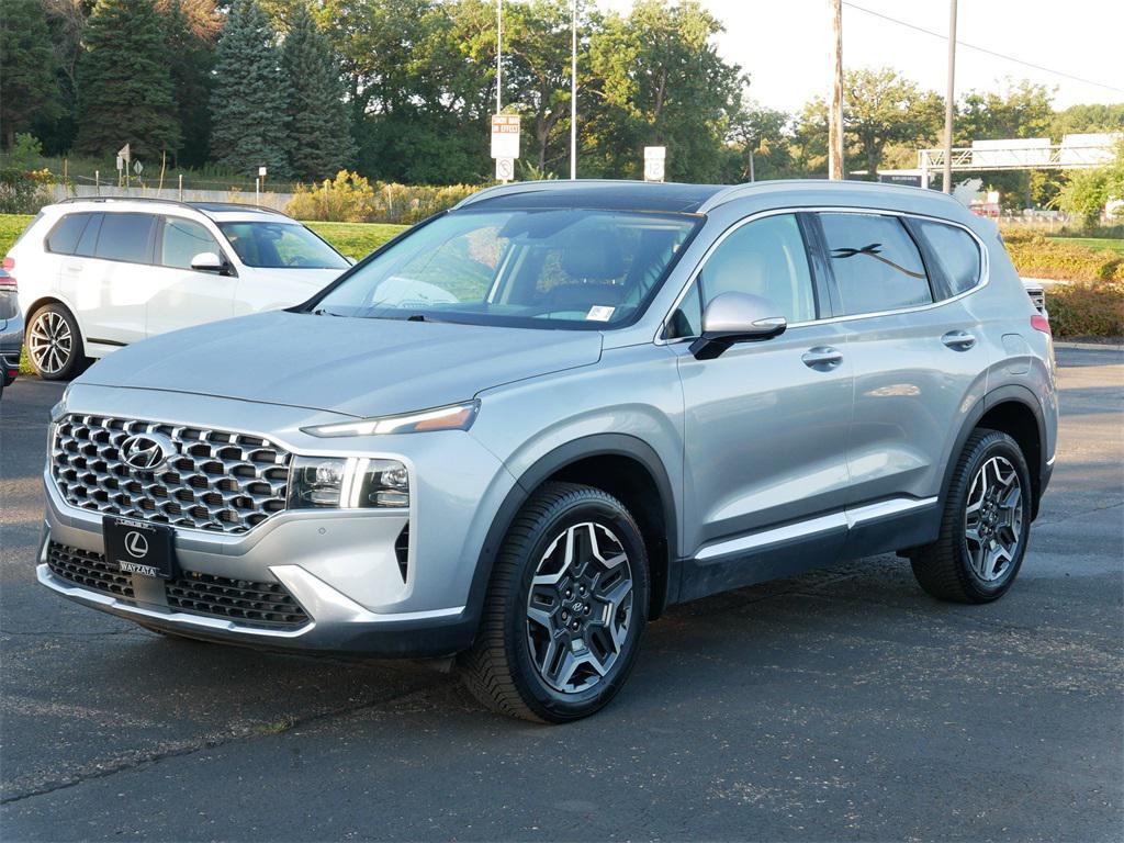 used 2022 Hyundai Santa Fe car, priced at $23,499
