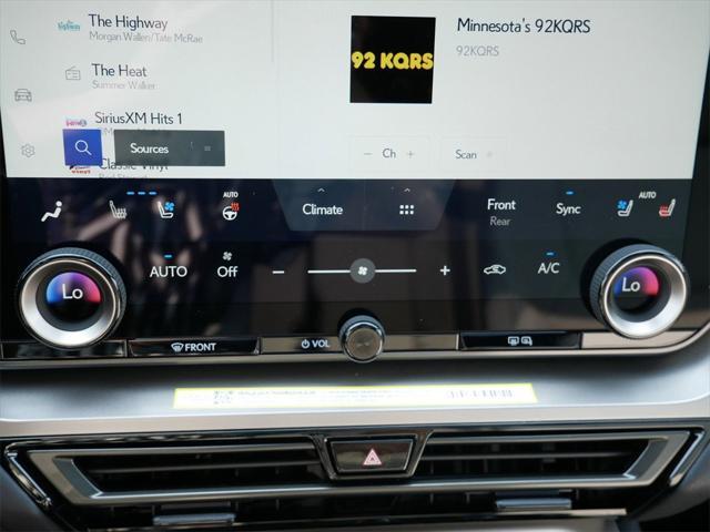 new 2025 Lexus TX 350 car, priced at $67,880
