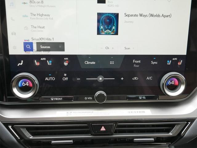 new 2025 Lexus TX 350 car, priced at $68,775