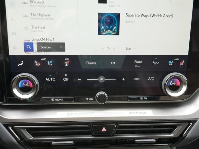 new 2025 Lexus TX 350 car, priced at $68,874