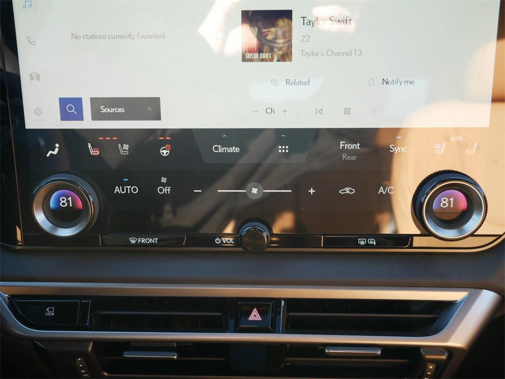 new 2025 Lexus RX 350 car, priced at $59,920