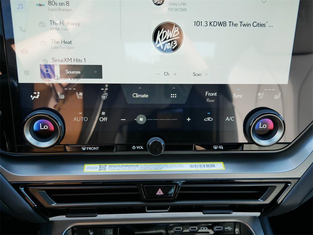 new 2025 Lexus TX 500h car, priced at $71,941