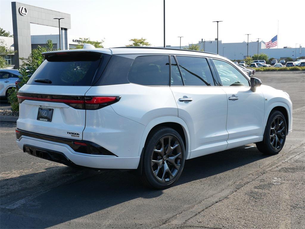 new 2025 Lexus TX 500h car, priced at $71,781