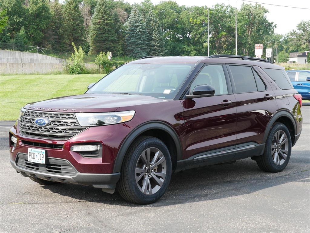 used 2022 Ford Explorer car, priced at $27,499